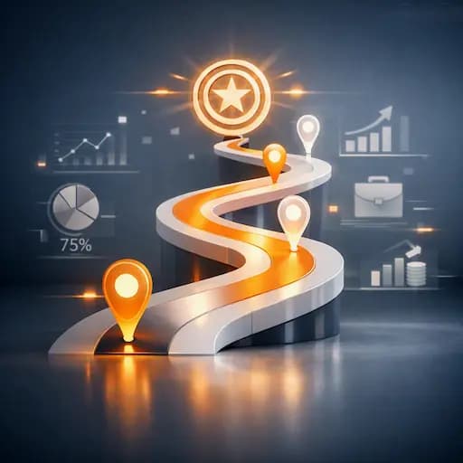 Career roadmap being mapped out with a consultant