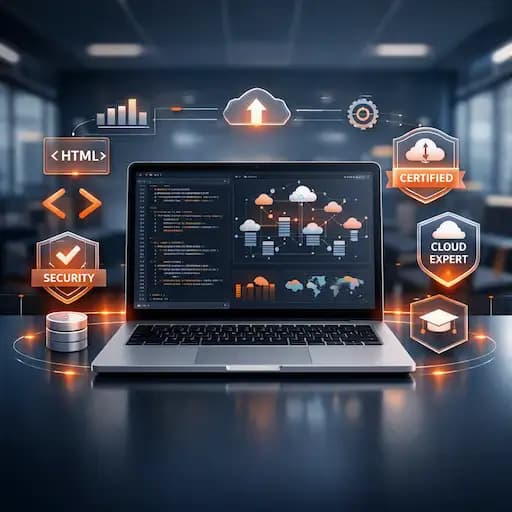 An instructor leading a live technical cohort